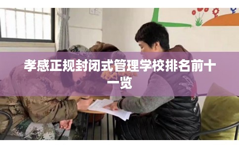 孝感正规封闭式管理学校排名前十一览 孝感正规封闭式管理学校排名前十一览