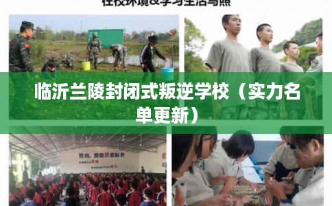临沂兰陵封闭式叛逆学校（实力名单更新）