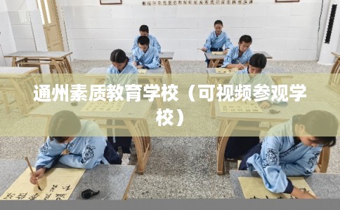 通州素质教育学校（可视频参观学校）