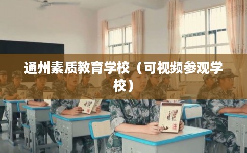 通州素质教育学校（可视频参观学校）