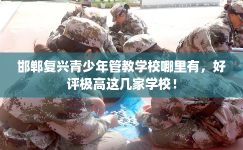 邯郸复兴青少年管教学校哪里有，好评极高这几家学校！