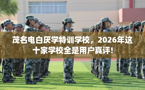 茂名电白厌学特训学校，2026年这十家学校全是用户真评!