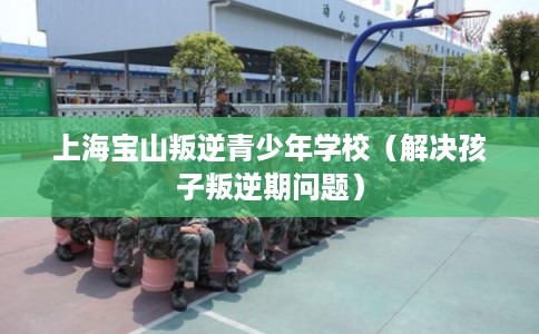 上海宝山叛逆青少年学校（解决孩子叛逆期问题）