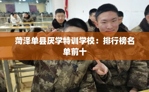 菏泽单县厌学特训学校：排行榜名单前十