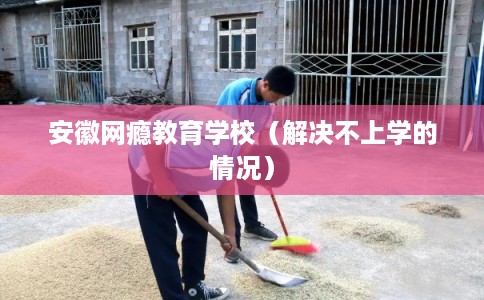安徽网瘾教育学校（解决不上学的情况）