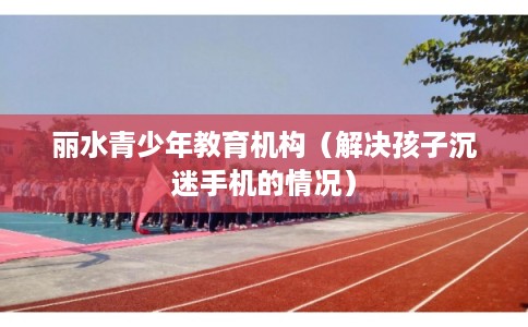 丽水青少年教育机构（解决孩子沉迷手机的情况）