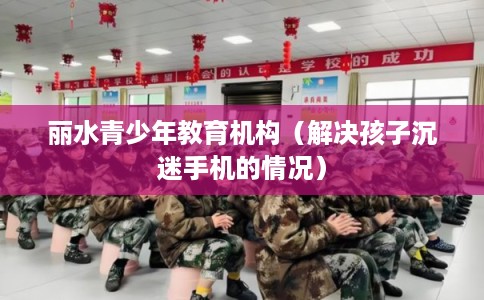 丽水青少年教育机构（解决孩子沉迷手机的情况）