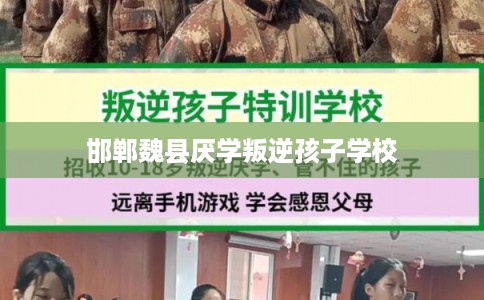 邯郸魏县厌学叛逆孩子学校