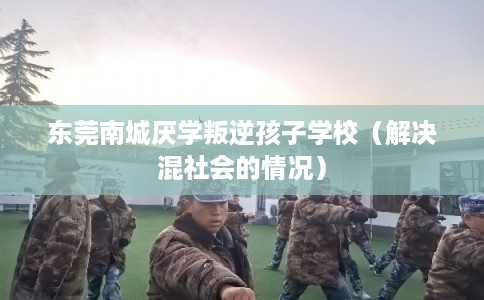 东莞南城厌学叛逆孩子学校(解决混社会的情况) 东莞南城厌学叛逆孩子学校(解决混社会的情况)
