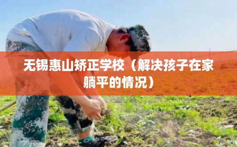 无锡惠山矫正学校（解决孩子在家躺平的情况）
