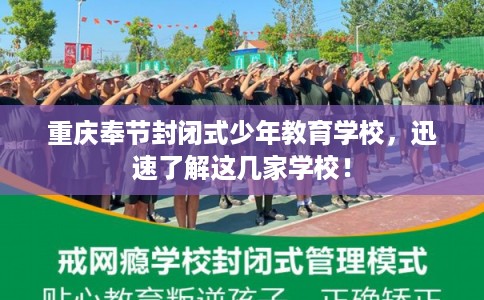 重庆奉节封闭式少年教育学校，迅速了解这几家学校！