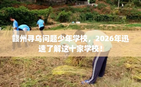 赣州寻乌问题少年学校，2026年迅速了解这十家学校！