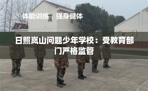 日照岚山问题少年学校：受教育部门严格监管