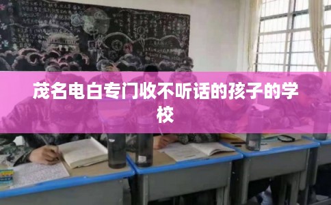 茂名电白专门收不听话的孩子的学校