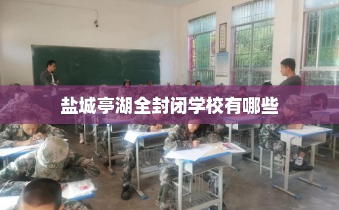 盐城亭湖全封闭学校有哪些