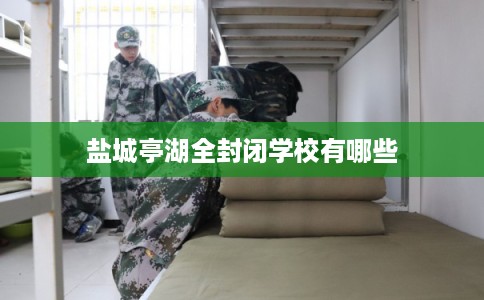 盐城亭湖全封闭学校有哪些