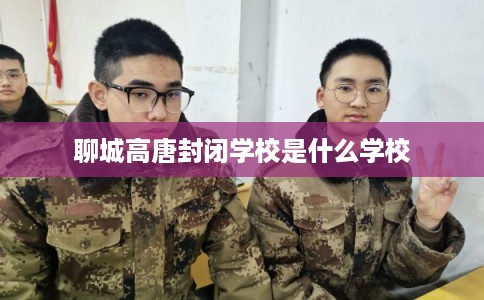 聊城高唐封闭学校是什么学校
