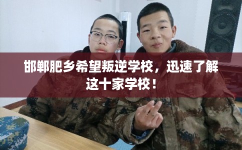 邯郸肥乡希望叛逆学校,迅速了解这十家学校! 邯郸肥乡希望叛逆学校,迅速了解这十家学校!