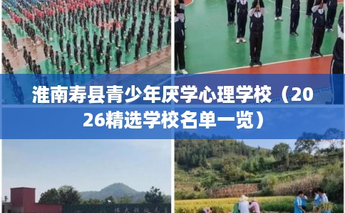淮南寿县青少年厌学心理学校(2026精选学校名单一览) 淮南寿县青少年厌学心理学校(2026精选学校名单一览)