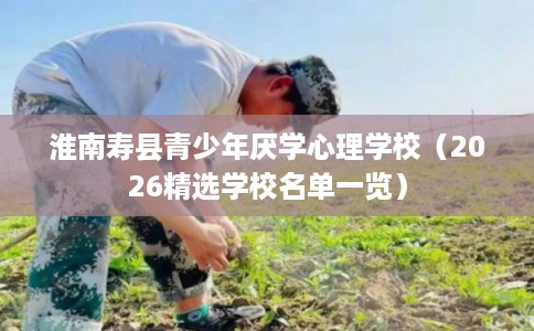 淮南寿县青少年厌学心理学校(2026精选学校名单一览) 淮南寿县青少年厌学心理学校(2026精选学校名单一览)
