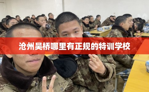 沧州吴桥哪里有正规的特训学校