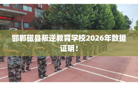 邯郸磁县叛逆教育学校2026年数据证明！