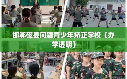 邯郸磁县问题青少年矫正学校（办学透明）