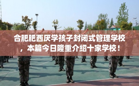 合肥肥西厌学孩子封闭式管理学校，本篇今日隆重介绍十家学校！
