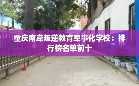 重庆南岸叛逆教育军事化学校：排行榜名单前十