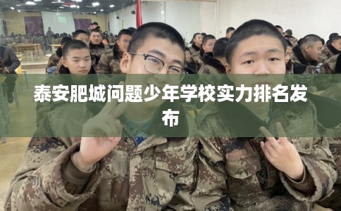 泰安肥城问题少年学校实力排名发布 泰安肥城问题少年学校实力排名发布