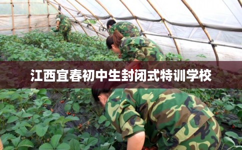 江西宜春初中生封闭式特训学校