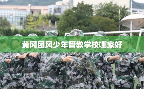 黄冈团风少年管教学校哪家好