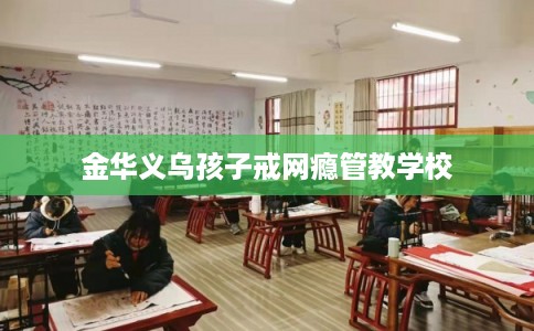 金华义乌孩子戒网瘾管教学校