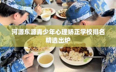 河源东源青少年心理矫正学校排名精选出炉