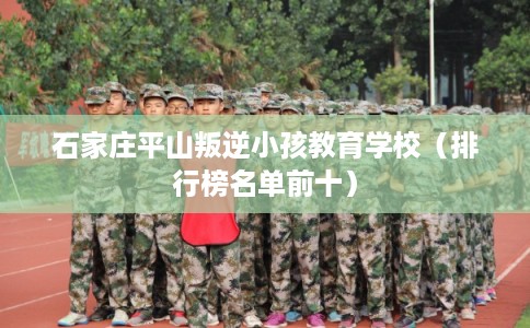 石家庄平山叛逆小孩教育学校（排行榜名单前十）