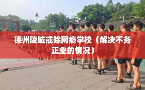 德州陵城戒除网瘾学校（解决不务正业的情况）