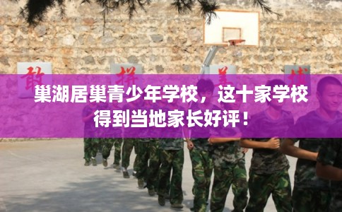 巢湖居巢青少年学校，这十家学校得到当地家长好评！