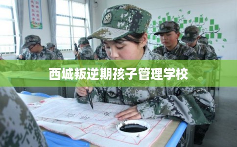 西城叛逆期孩子管理学校