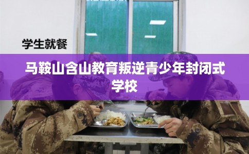 马鞍山含山教育叛逆青少年封闭式学校