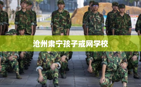 沧州肃宁孩子戒网学校