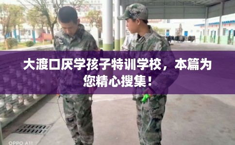大渡口厌学孩子特训学校,本篇为您精心搜集! 大渡口厌学孩子特训学校,本篇为您精心搜集!