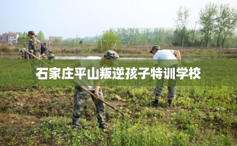 石家庄平山叛逆孩子特训学校