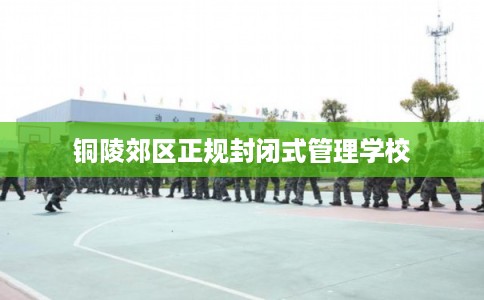 铜陵郊区正规封闭式管理学校 铜陵郊区正规封闭式管理学校