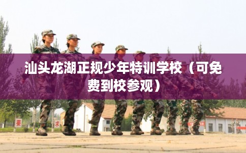 汕头龙湖正规少年特训学校（可免费到校参观）