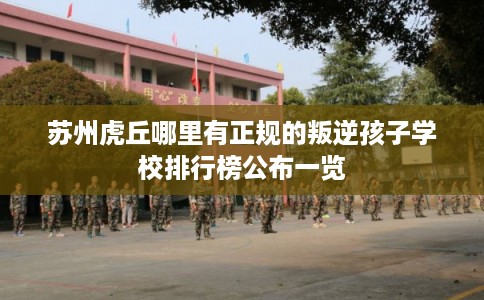 苏州虎丘哪里有正规的叛逆孩子学校排行榜公布一览