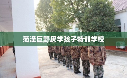 菏泽巨野厌学孩子特训学校 菏泽巨野厌学孩子特训学校