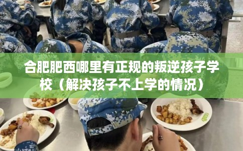 合肥肥西哪里有正规的叛逆孩子学校（解决孩子不上学的情况）
