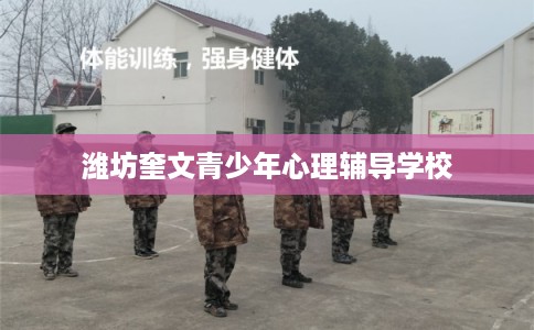 潍坊奎文青少年心理辅导学校