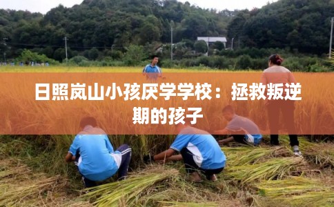 日照岚山小孩厌学学校：拯救叛逆期的孩子