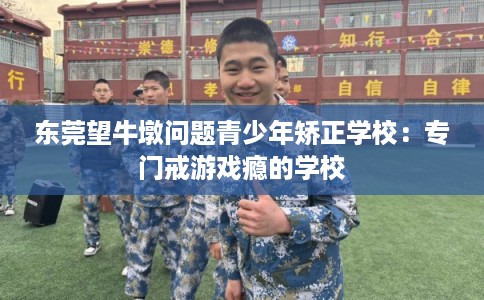 东莞望牛墩问题青少年矫正学校:专门戒游戏瘾的学校 东莞望牛墩问题青少年矫正学校:专门戒游戏瘾的学校